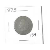 1875 Indian Head Cent