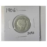 1906 Barber Dime