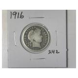 1916 Barber Dime