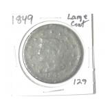 1849 US Large Cent