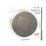 No Date US Large Cent
