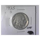 1925-S Buffalo Nickel