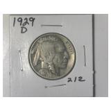 1929-D Buffalo Nickel