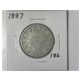 1887 Liberty V-Nickel