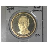 2015-S Truman Presidential Proof Dollar