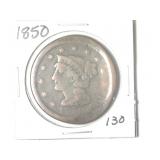 1850 Large Cent