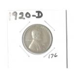 1920-D Lincoln Wheat Cent