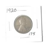 1920 Lincoln Wheat Cent
