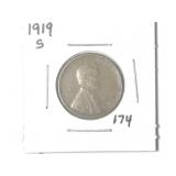 1919-S Lincoln Wheat Cent