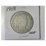 1908 Barber Quarter