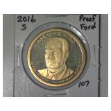 2016-S Ford Presidential Proof Dollar