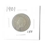 1901 Indian Head Cent