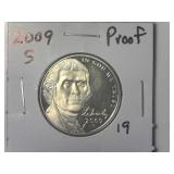 2009-S Proof Jefferson Nickel