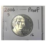 2006-S Proof Jefferson Nickel