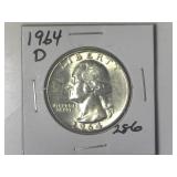 1964-D Washington Quarter