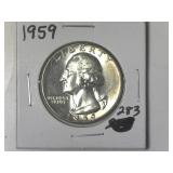 1959 Washington Quarter