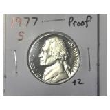 1977-S Proof Jefferson Nickel