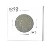 1898 Indian Head Cent