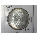 1904-O Morgan Silver Dollar
