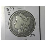 1899-O Morgan Silver Dollar