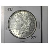 1921 Morgan Silver Dollar