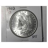 1902-O Morgan Silver Dollar