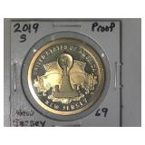 2019-S NJ Proof American Innovative Dollar