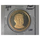 2014-S Hoover Presidential Proof Dollar