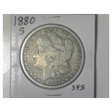 1880-S Morgan Silver Dollar