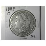 1889-O Morgan Silver Dollar