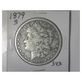 1879-S Morgan Silver Dollar