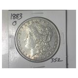 1883-O Morgan Silver Dollar