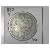 1882-S Morgan Silver Dollar