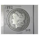 1882-O Morgan Silver Dollar