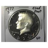 1977-S Clad Proof Kennedy Half Dollar