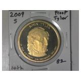 2009-S Tyler Presidential Proof Dollar