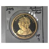 2008-S Jackson Presidential Proof Dollar