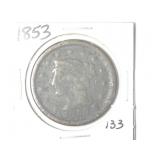 1853 US Large Cent