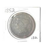 1852 Large Cent
