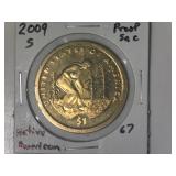 2009-S Native American Proof Dollar