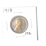1918 Lincoln Wheat Cent