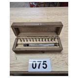 Vintage Watchmaker Oil Sink Cutters in Box