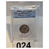 2009-S PR70 American Samoa Quarter