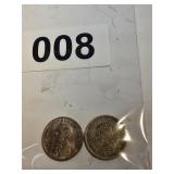 50 Centavos ( 2 Total
