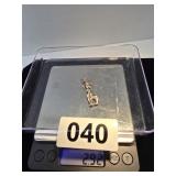 Vintage .925 Sterling Silver Poodle Pendant