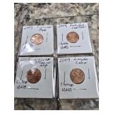 2009 Lincoln Cents Commeratives Uncirculated