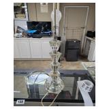 Cottage Core Art Decor Glass Lamp
