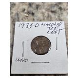 1973-D JFK Lincoln Penny Cent Uncirculated