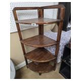 Wooden Corner Shelf