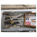 Assorted Butcher Knives Lot
